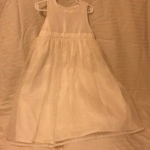 White little girl dress.